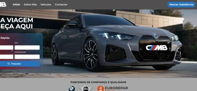 Captura do website de CMB Carlos Bastos